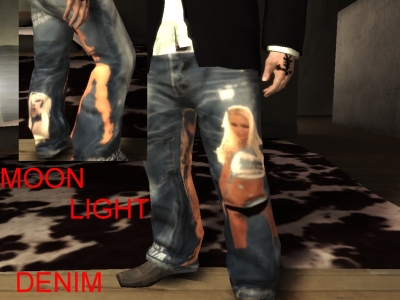 Moonlight Denim Hose